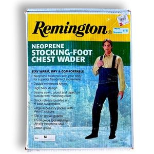 Remington Neoprene Fishing / Hunting Stocking Foot Waders Size Medium